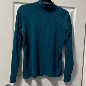 Women's Northern Reflections Made in Canada Long-Sleeve Mock Neck Ribbed Shirt